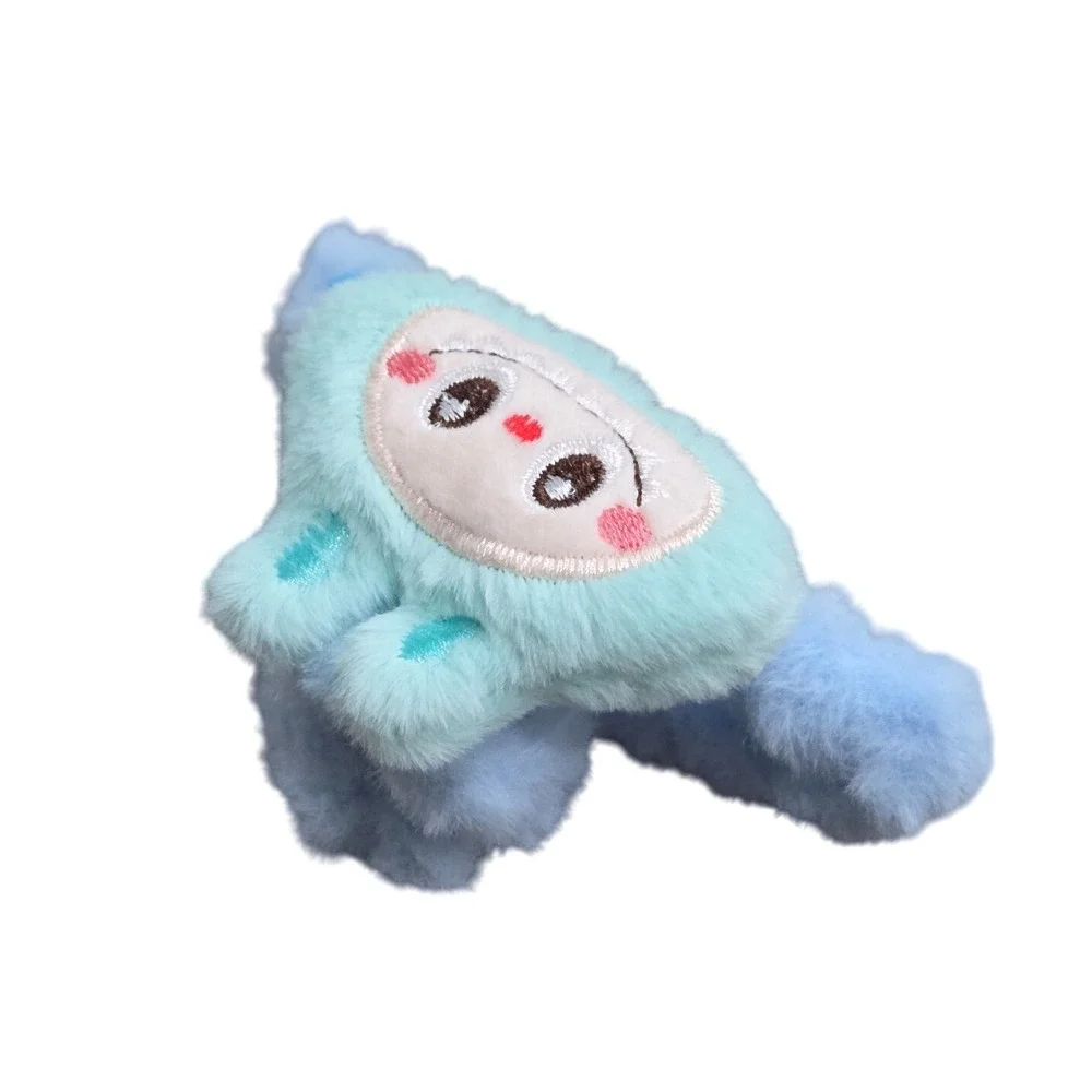 Labubu Style Fuzzy Hair Claw Clip Cute Kawaii‎ Aesthetic Hair Accessory Gift